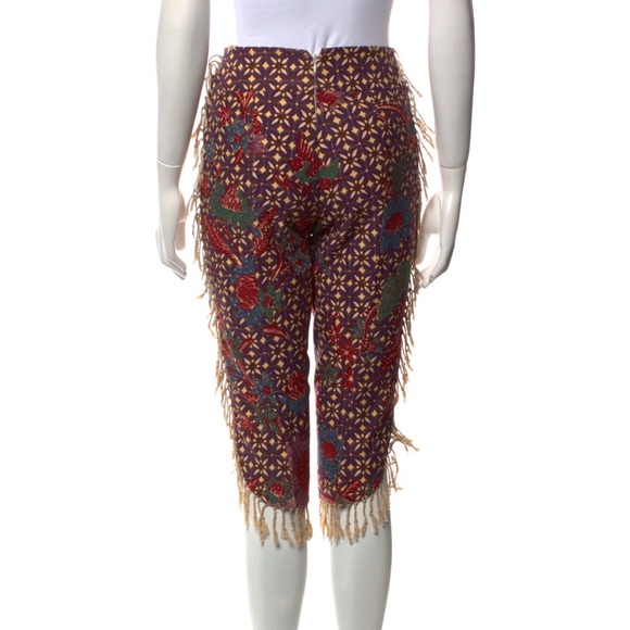 Antonio Berardi Printed Straight Leg Pants | size Small - Picture 7 of 7